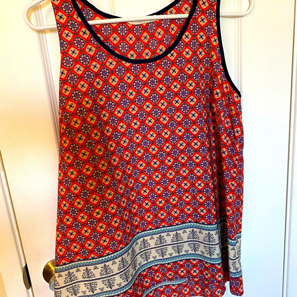 Women patterned dress shirt